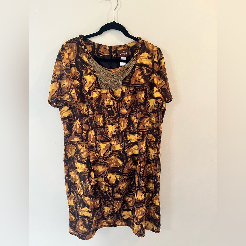 Plus size brand new never worn. Prairie New York. made in NYC. Mesh necklace